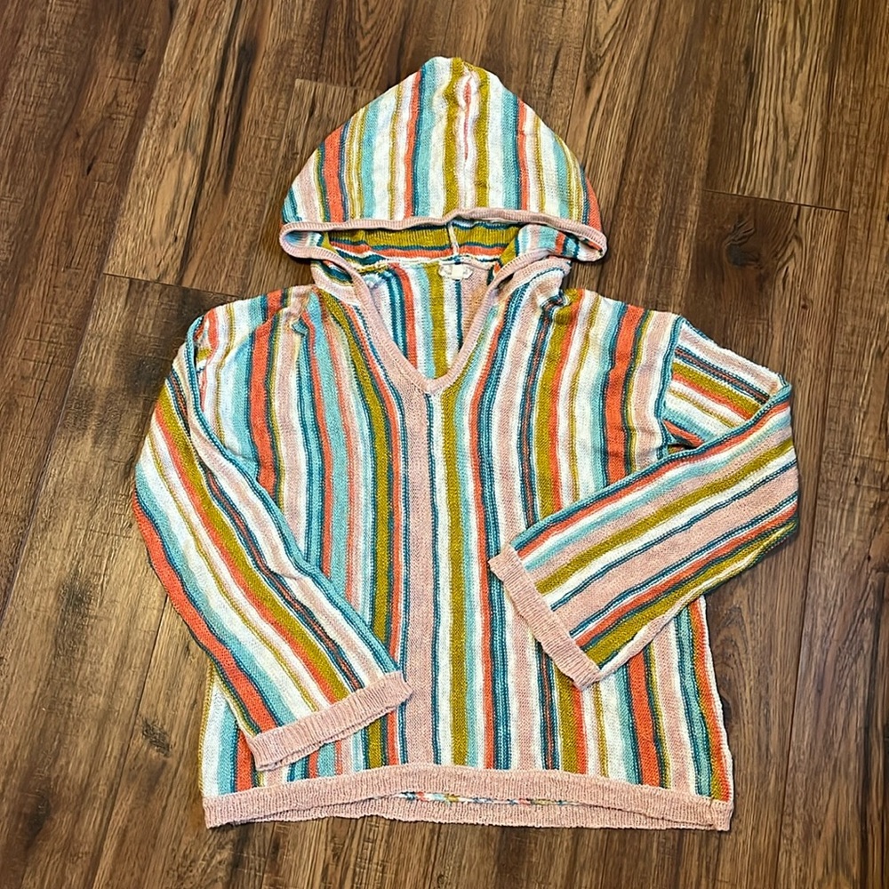 knitted beach cover up